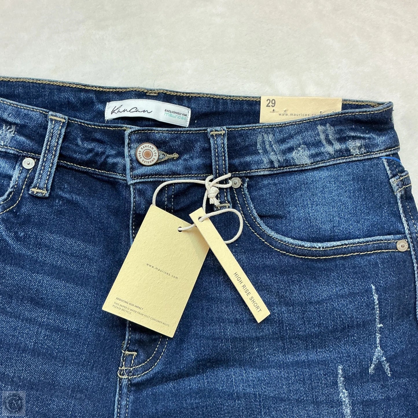 Shorts By Maurices In Blue Denim, Size: 6
