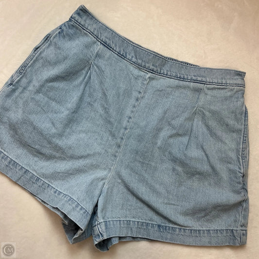 Shorts By Madewell In Blue Denim, Size: L