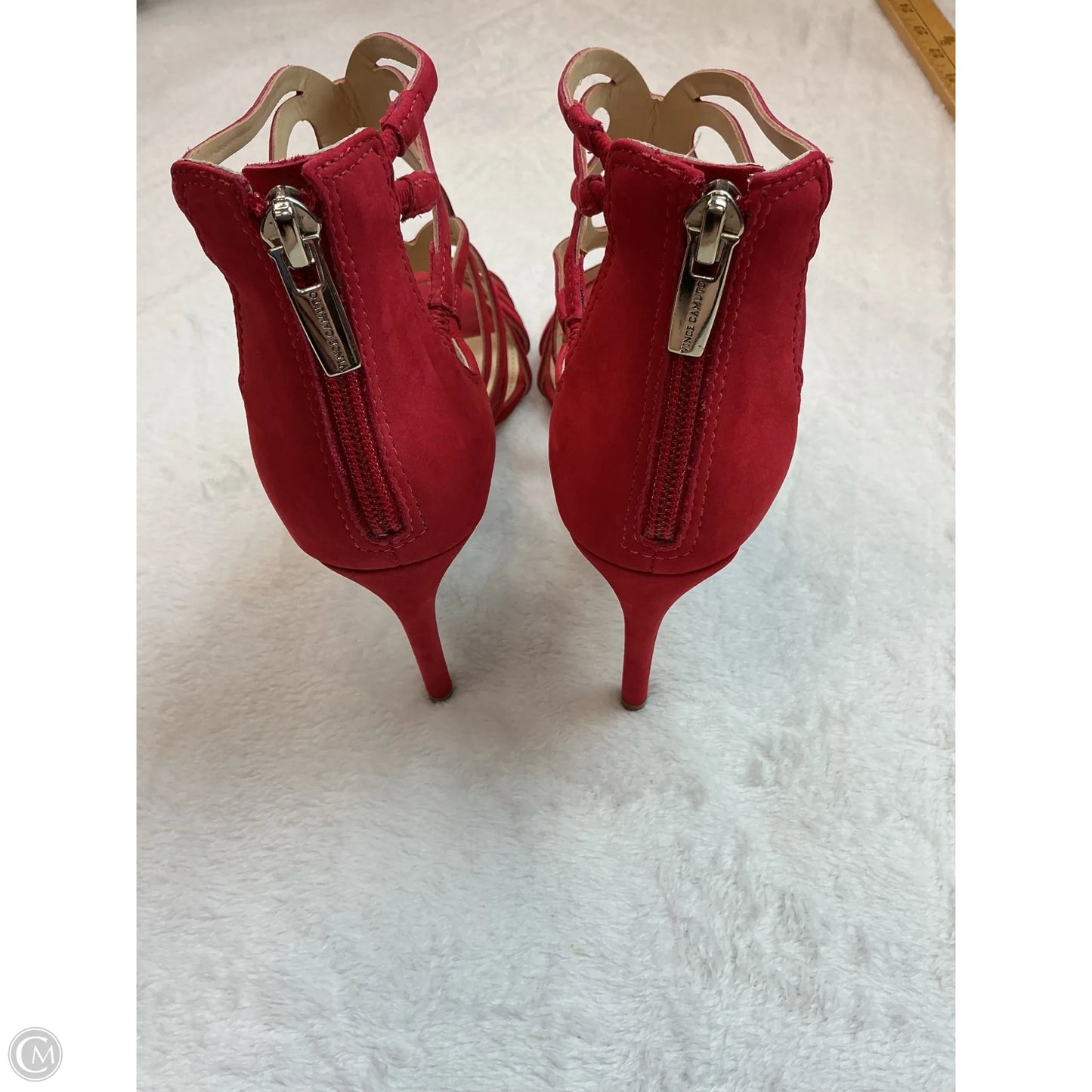 Shoes Heels Stiletto By Vince Camuto In Red, Size: 6