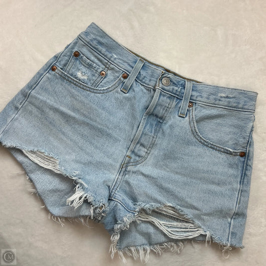 Shorts By Levis In Blue Denim, Size: 0