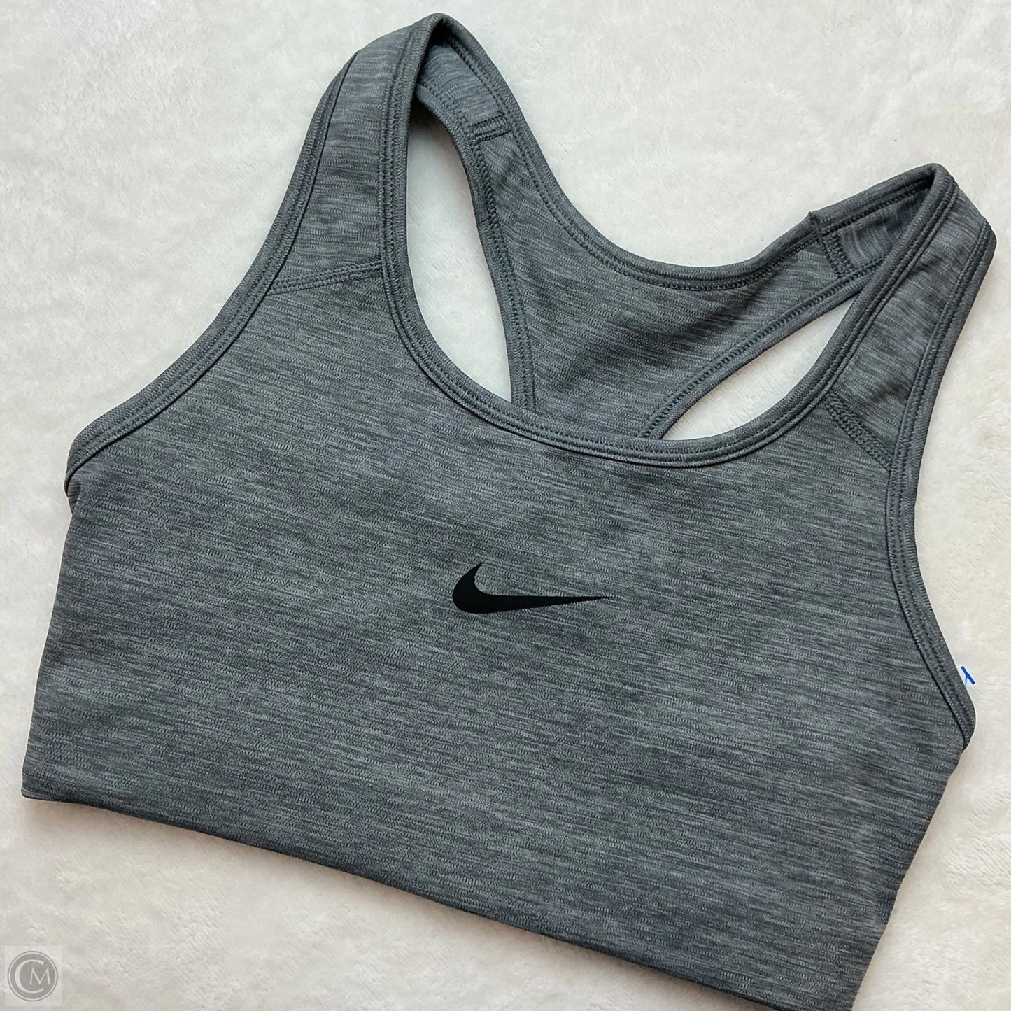 Athletic Bra By Nike In Grey, Size: S