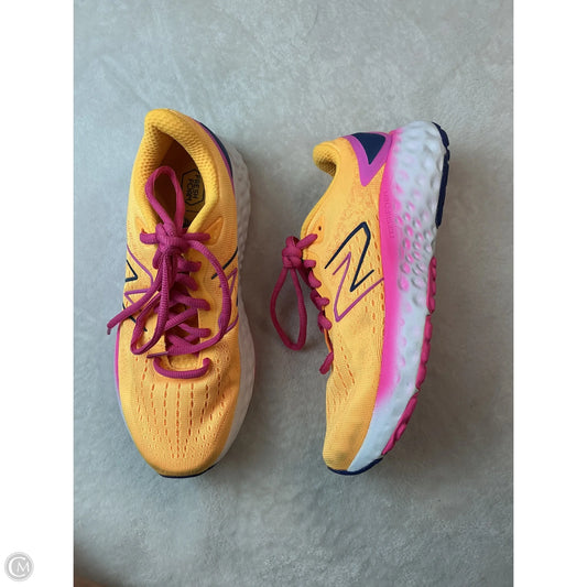 Shoes Athletic By New Balance In Yellow, Size: 7.5