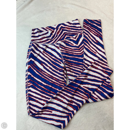 Athletic Leggings By Clothes Mentor In Blue & Red & White, Size: S