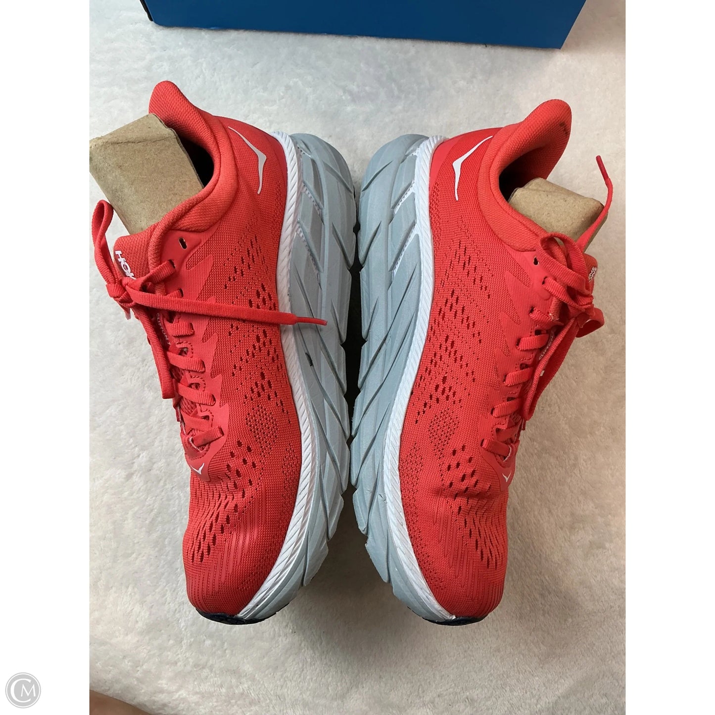Shoes Athletic By Hoka In Orange, Size: 9