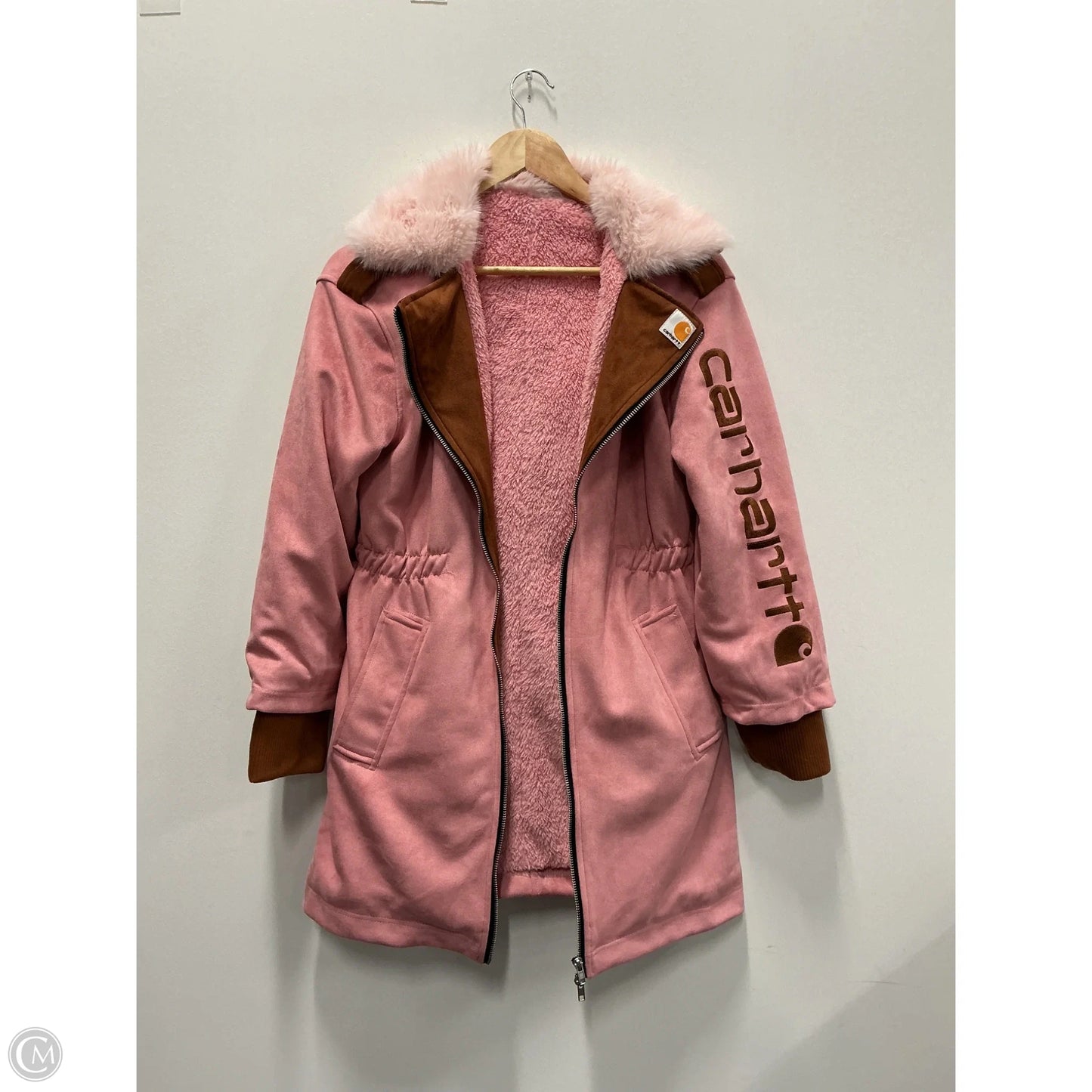 Coat Other By Carhartt In Pink, Size: M