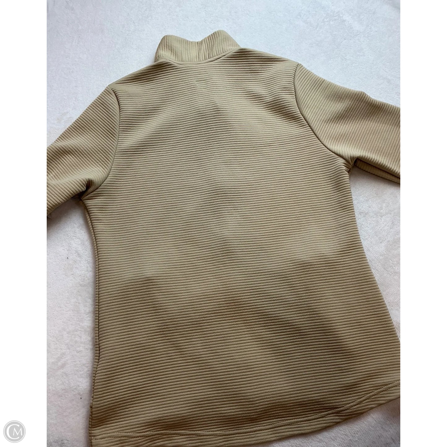 Athletic Jacket By Adidas In Yellow, Size: L
