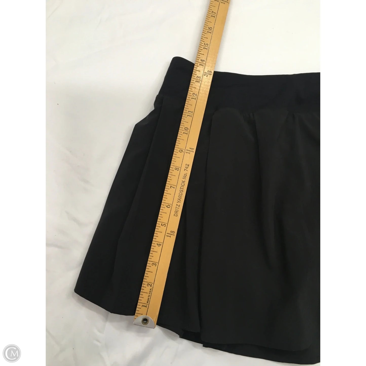 Athletic Skort By Lululemon In Black, Size: 8