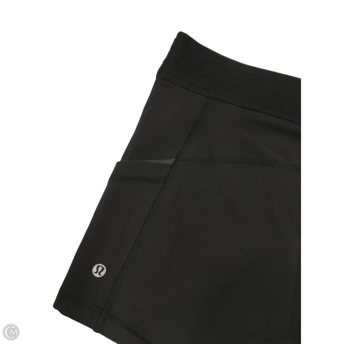 Athletic Shorts By Lululemon In Black, Size: 10