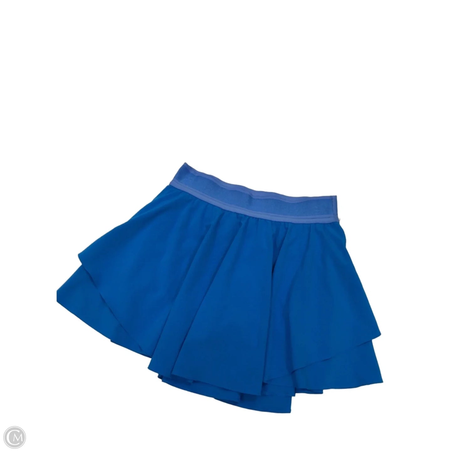 Athletic Skort By Lululemon In Blue, Size: 8