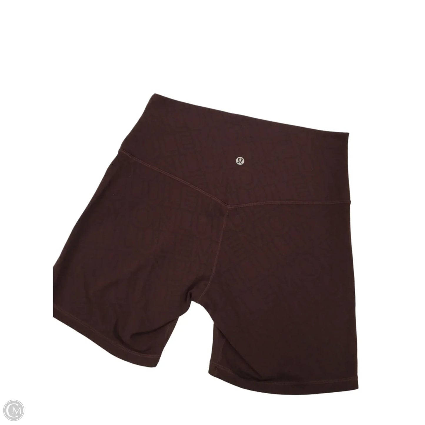 Athletic Shorts By Lululemon In Maroon, Size: 8