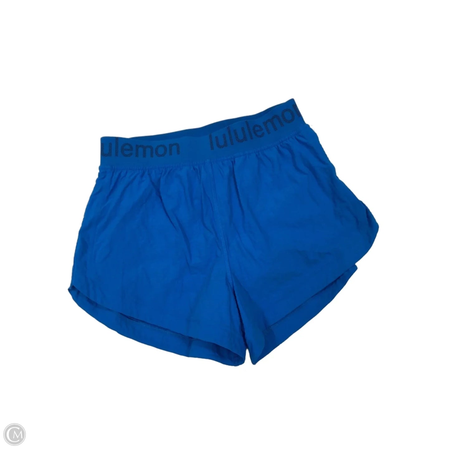 Athletic Shorts By Lululemon In Blue, Size: 8