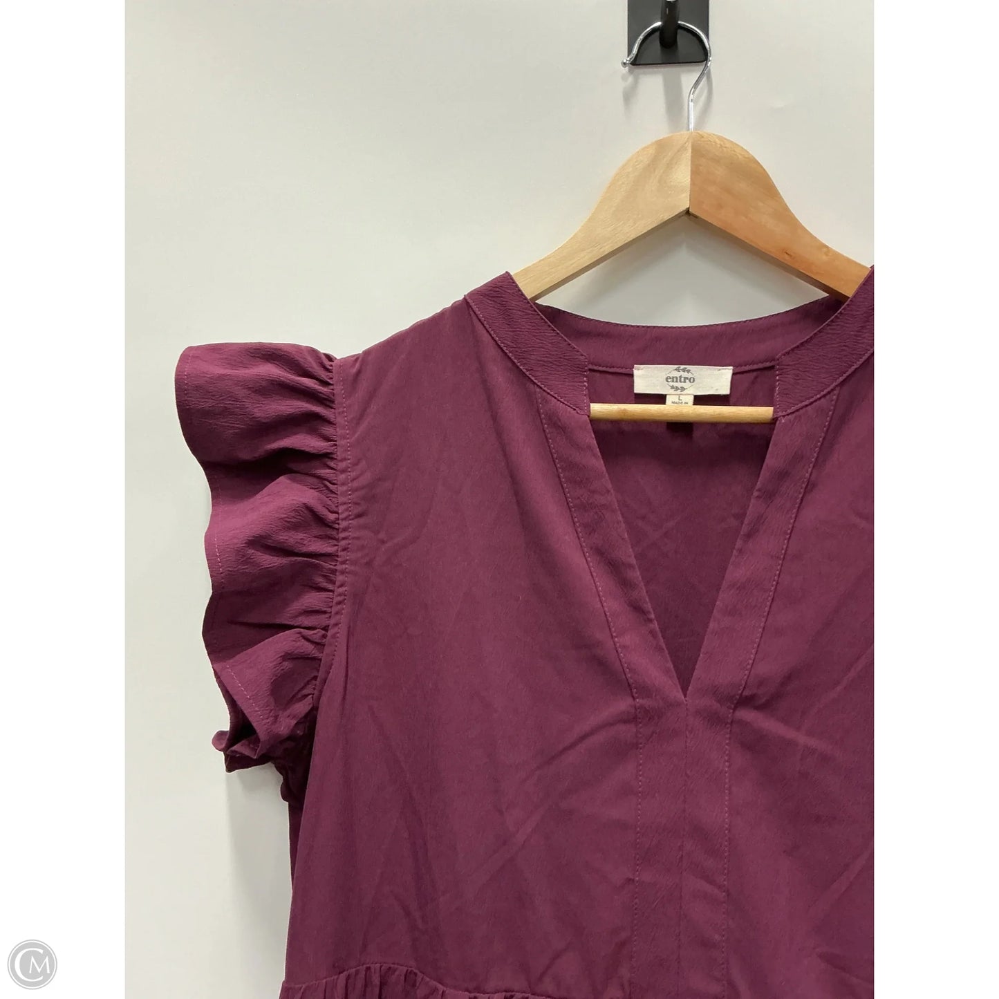 Dress Casual Midi By Entro In Purple, Size: L