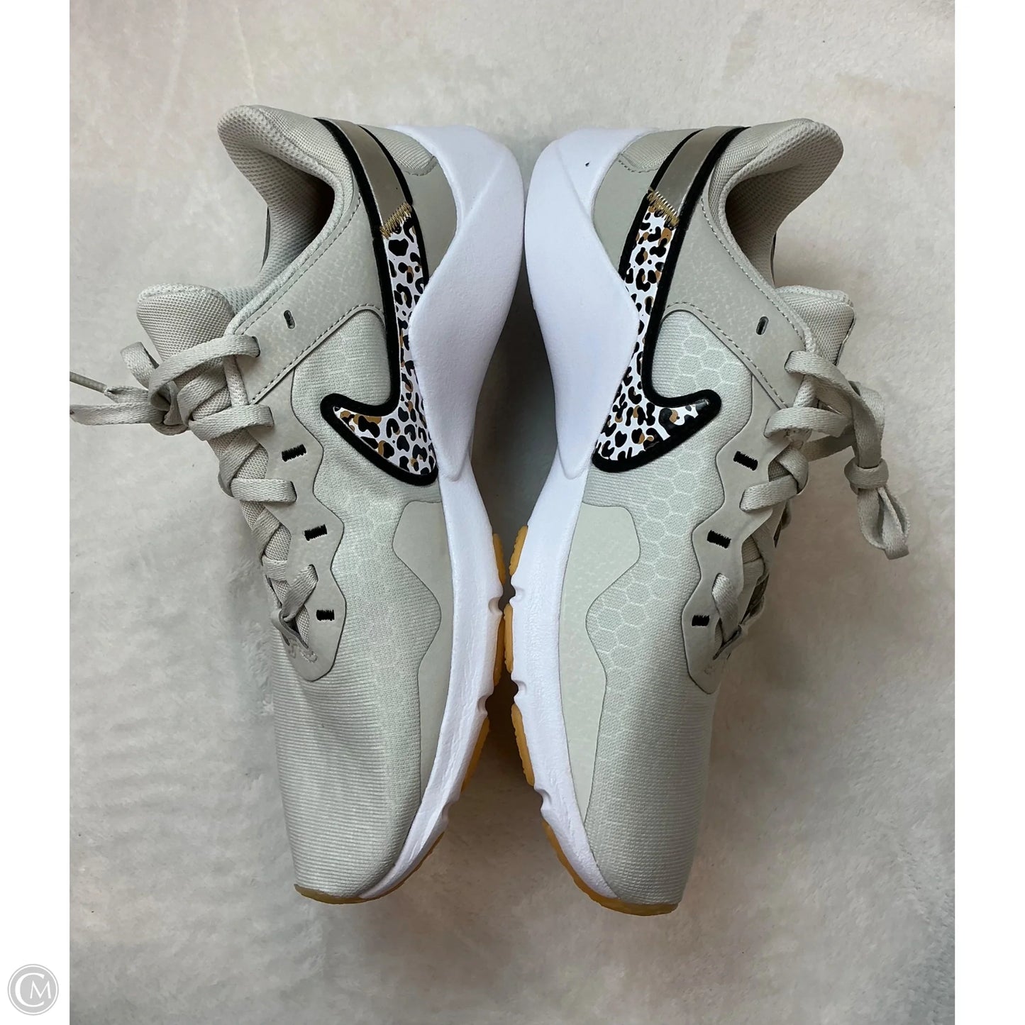 Shoes Athletic By Nike In Animal Print, Size: 7