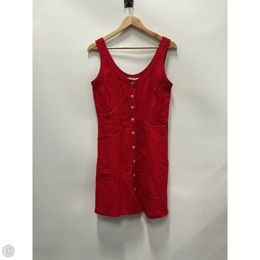 Dress Casual Short By Loft In Red, Size: 4