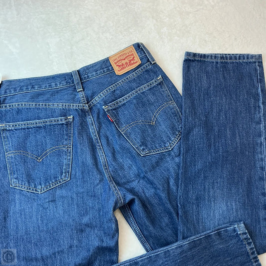 Jeans Straight By Levis In Blue, Size: 4
