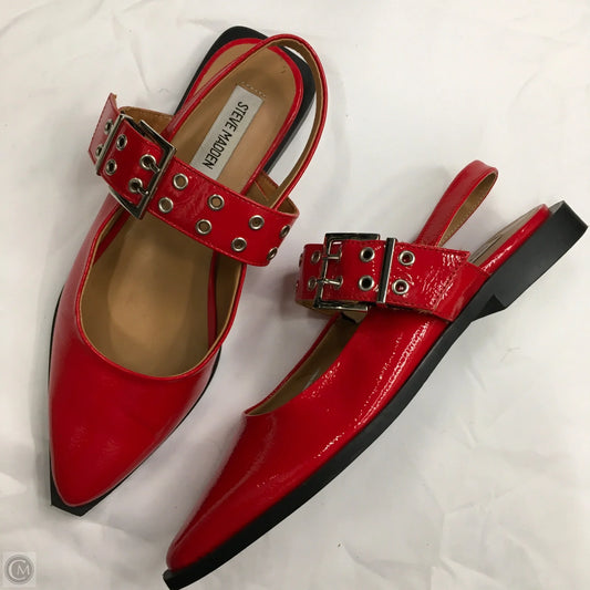 Shoes Flats By Steve Madden In Red, Size: 8