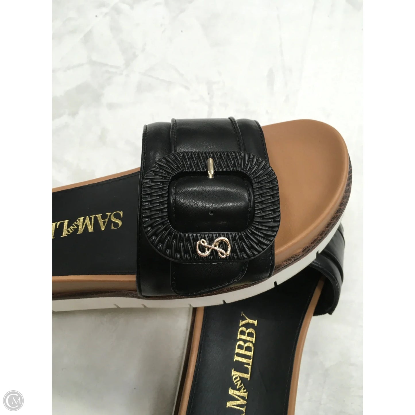 Sandals Flats By Sam And Libby In Black, Size: 10