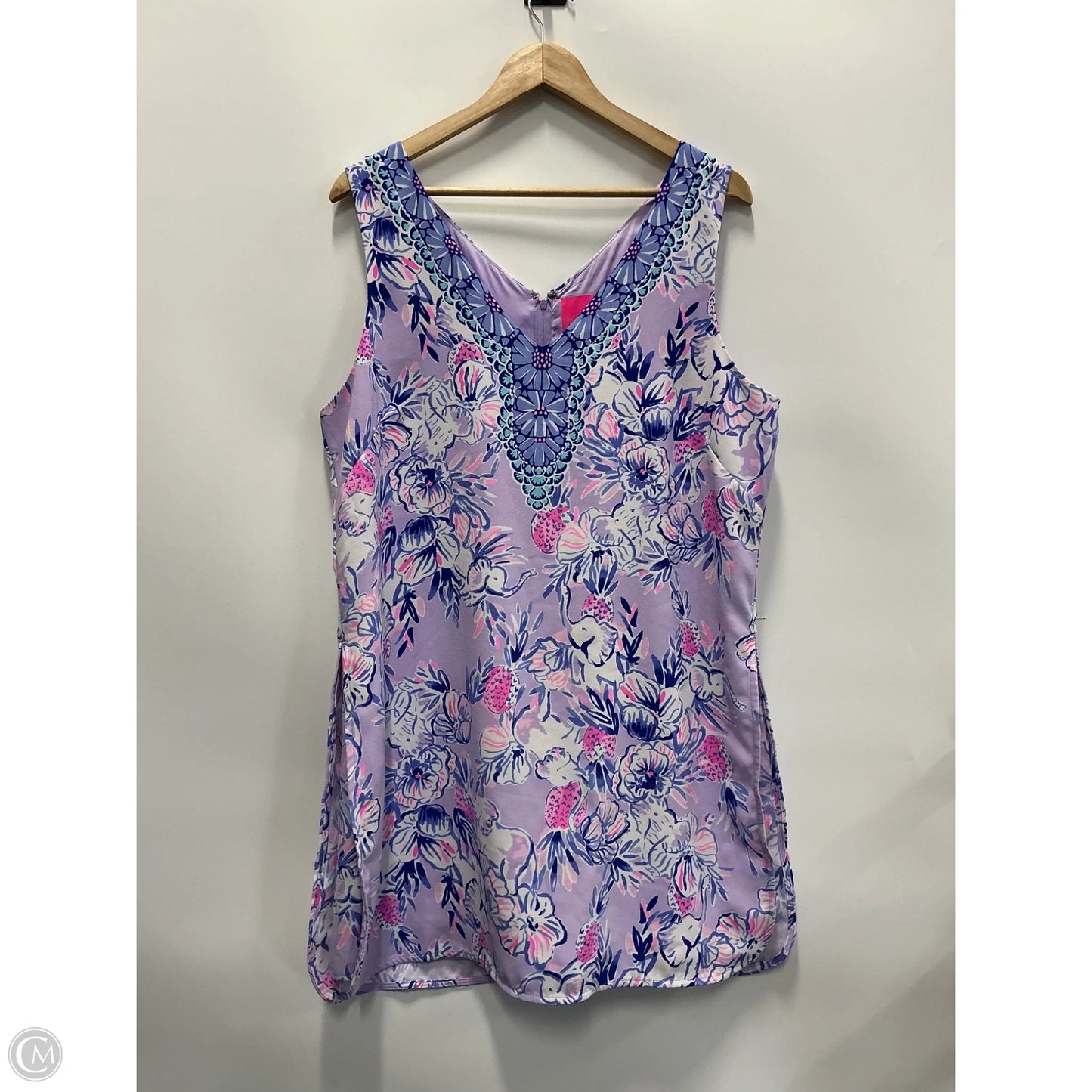 Dress Designer By Lilly Pulitzer In Purple, Size: 16