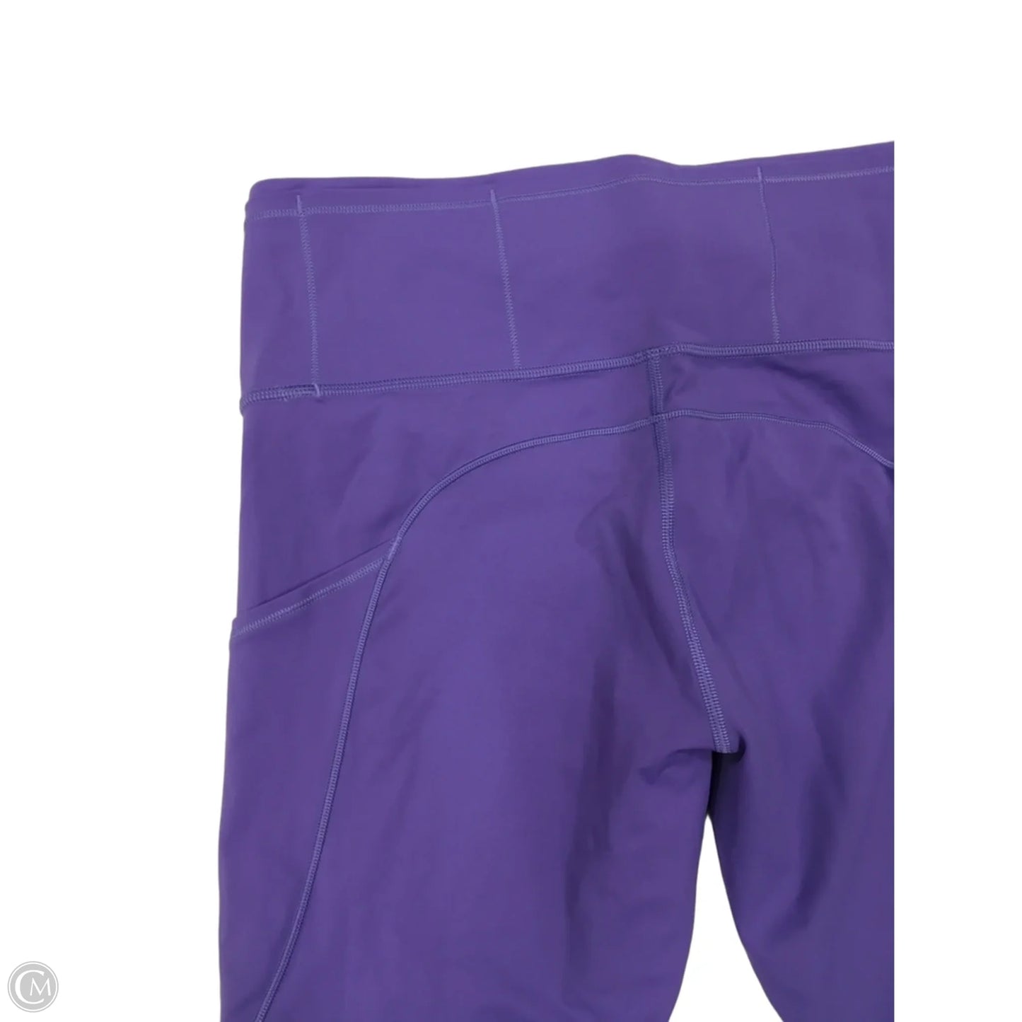 Athletic Leggings By Lululemon In Purple, Size: L