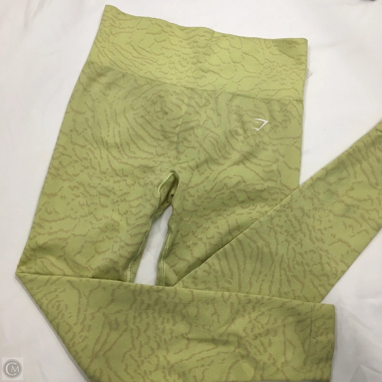 Athletic Leggings By Gym Shark In Green, Size: S