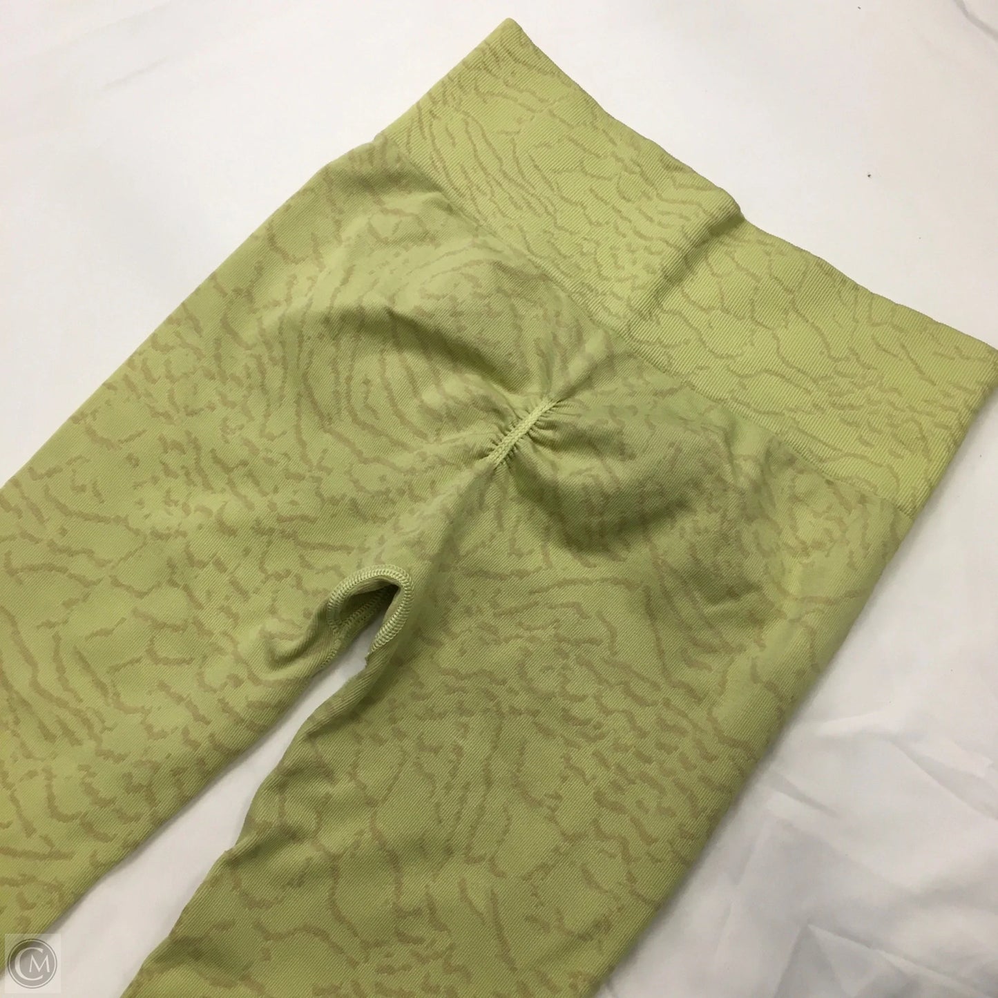 Athletic Leggings By Gym Shark In Green, Size: S