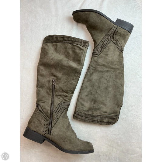 Boots Mid-calf Flats By Sporto In Brown, Size: 8.5