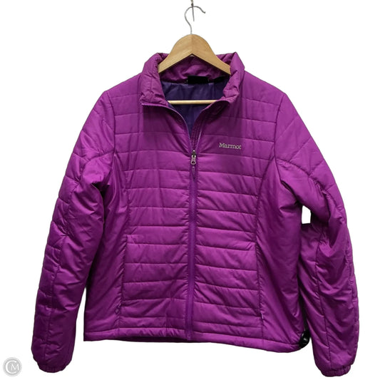 Jacket Puffer & Quilted By Marmot In Purple, Size: L