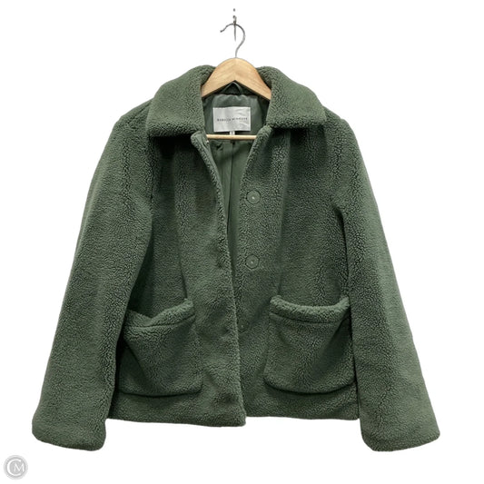 Jacket Designer By Rebecca Minkoff In Green, Size: M