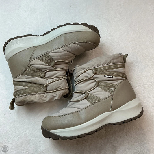 Boots Snow By Lands End In Tan, Size: 8