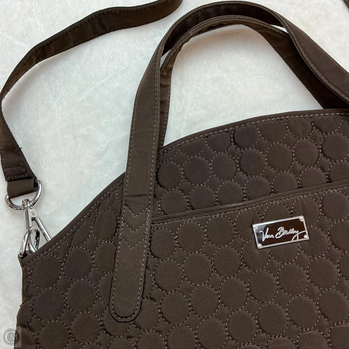 Handbag By Vera Bradley, Size: Large