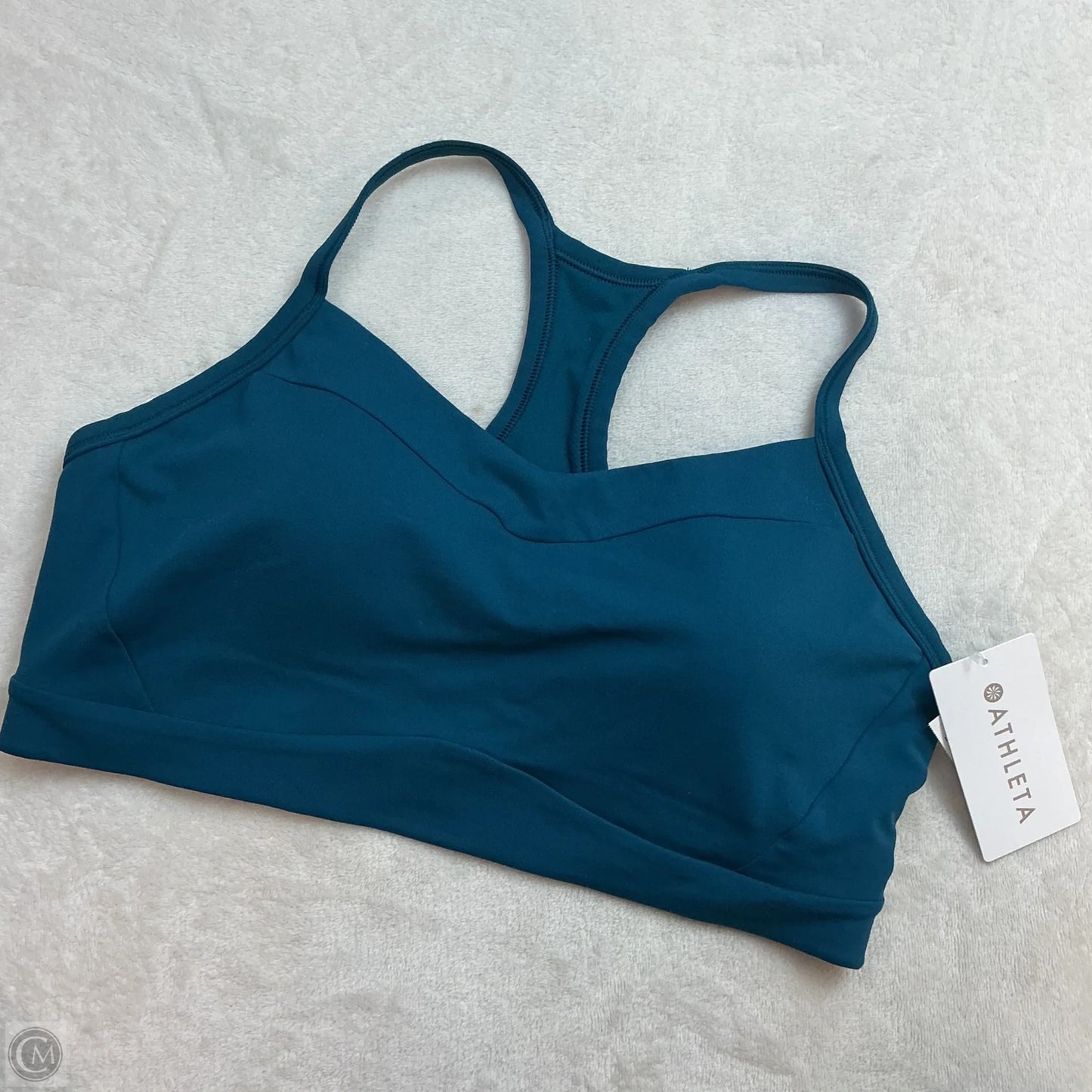 Athletic Bra By Athleta In Aqua, Size: M