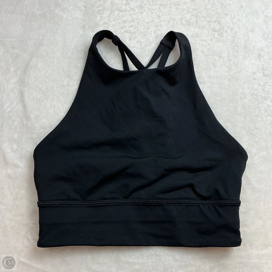Athletic Bra By Lululemon In Black, Size: 4