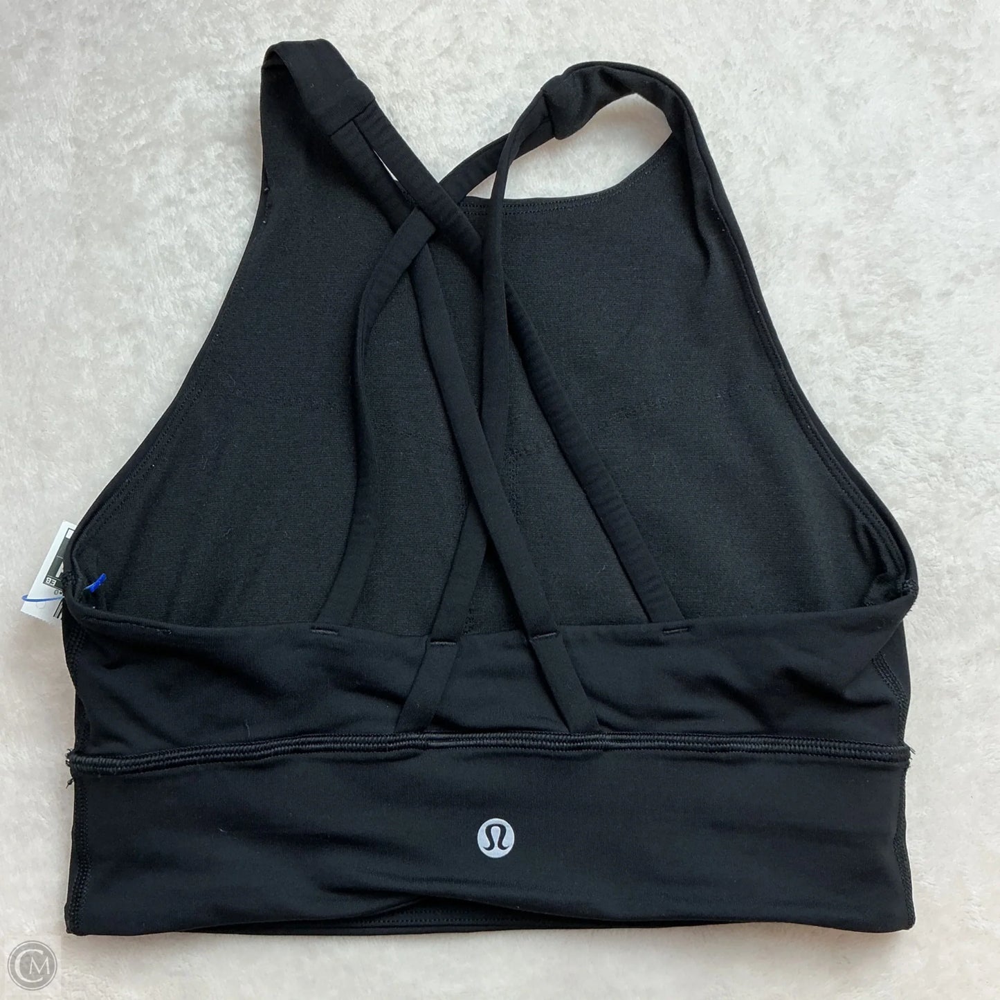 Athletic Bra By Lululemon In Black, Size: 4