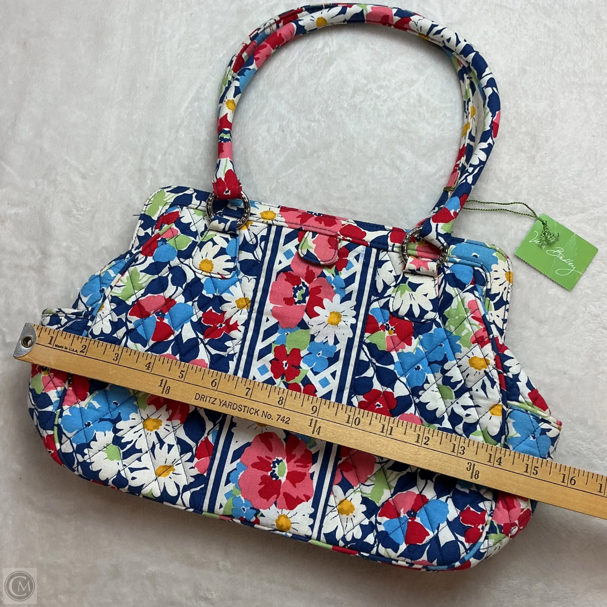 Handbag By Vera Bradley, Size: Medium