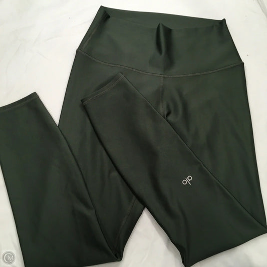Athletic Leggings By Alo In Green, Size: M
