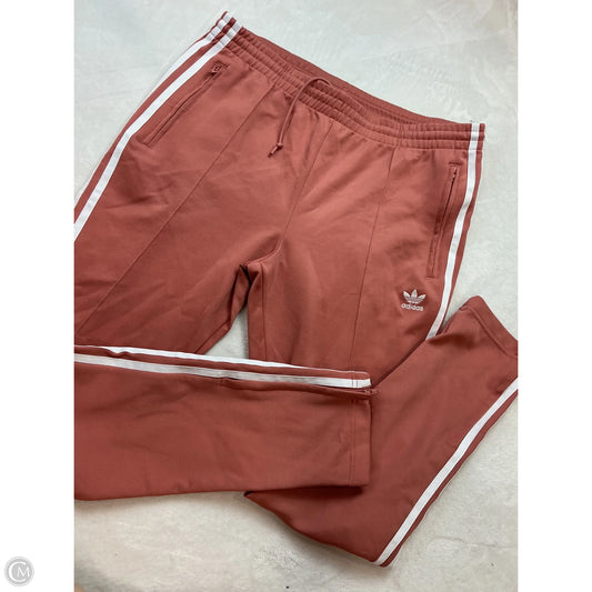 Athletic Pants By Adidas In Peach, Size: M
