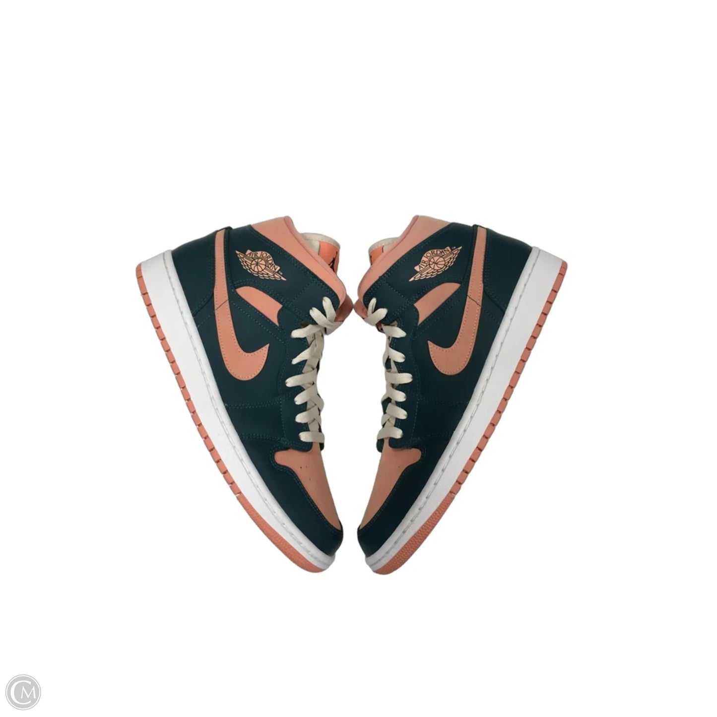Shoes Sneakers By Nike In Green & Pink, Size: 10