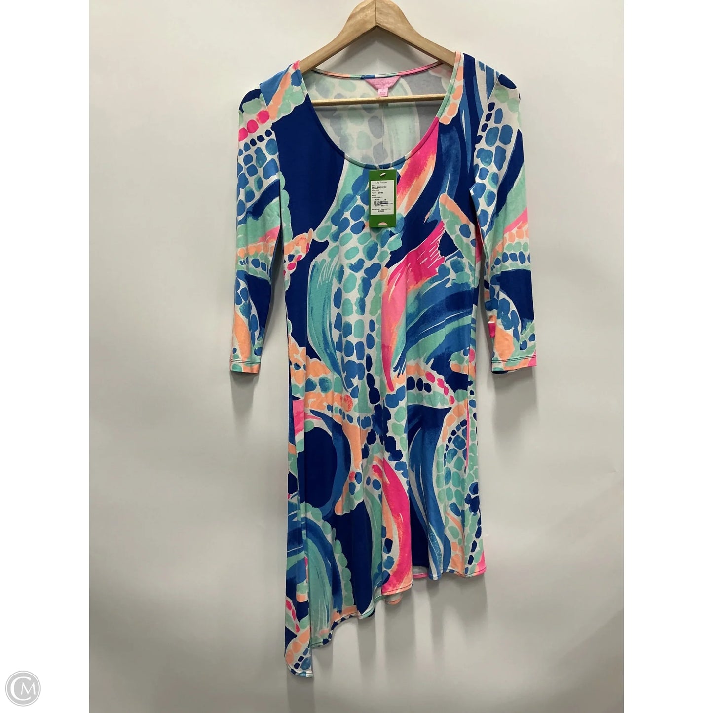 Dress Designer By Lilly Pulitzer In Blue & Pink, Size: Xs