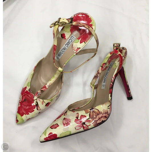 Shoes Heels Stiletto By Clothes Mentor In Floral Print, Size: 8
