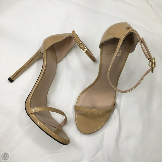 Shoes Designer By Stuart Weitzman In Cream, Size: 8