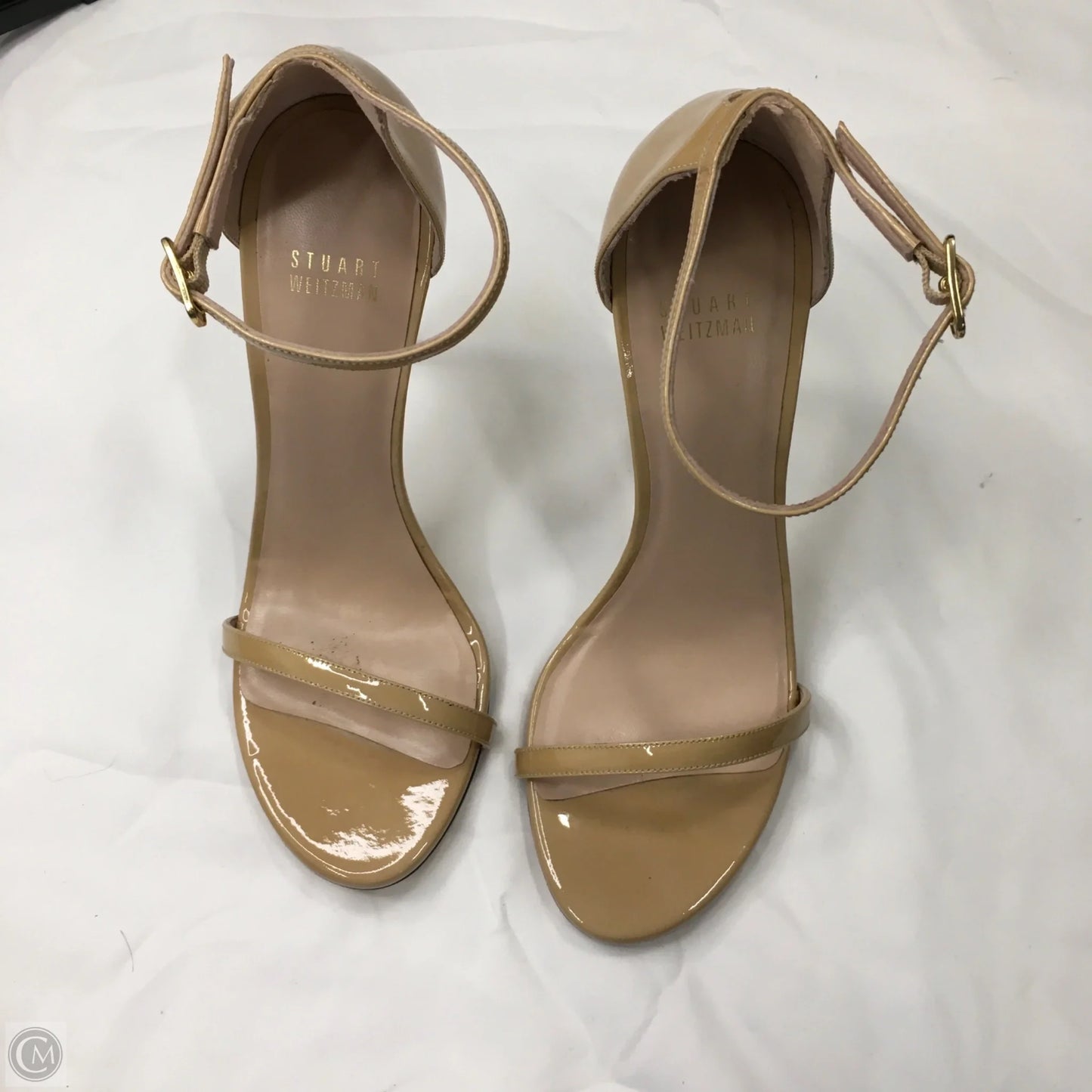Shoes Designer By Stuart Weitzman In Cream, Size: 8