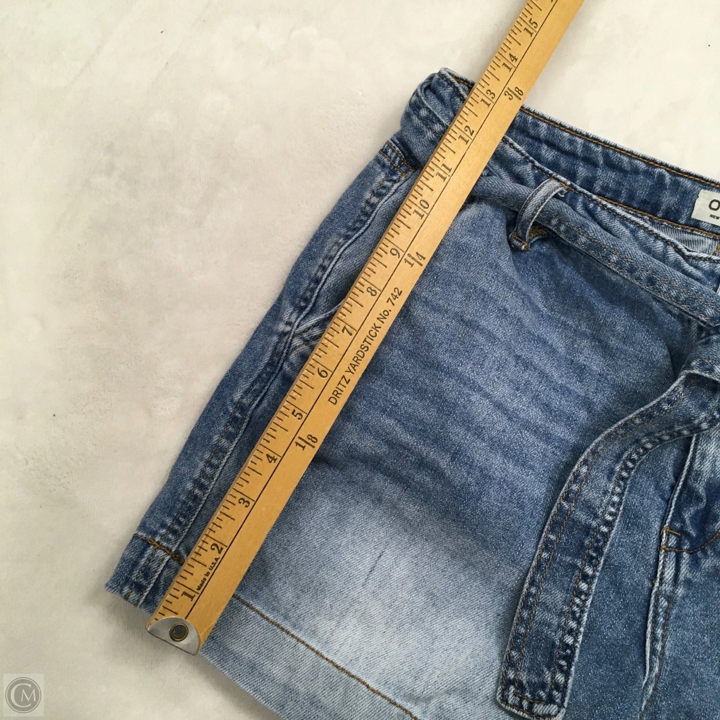 Shorts By Oat In Blue Denim, Size: 8