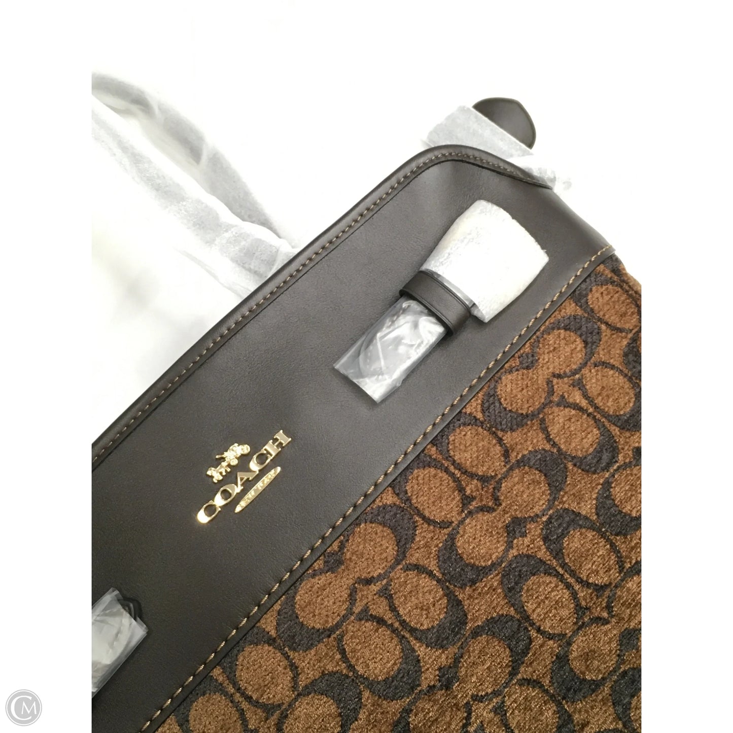 Handbag Designer By Coach, Size: Large