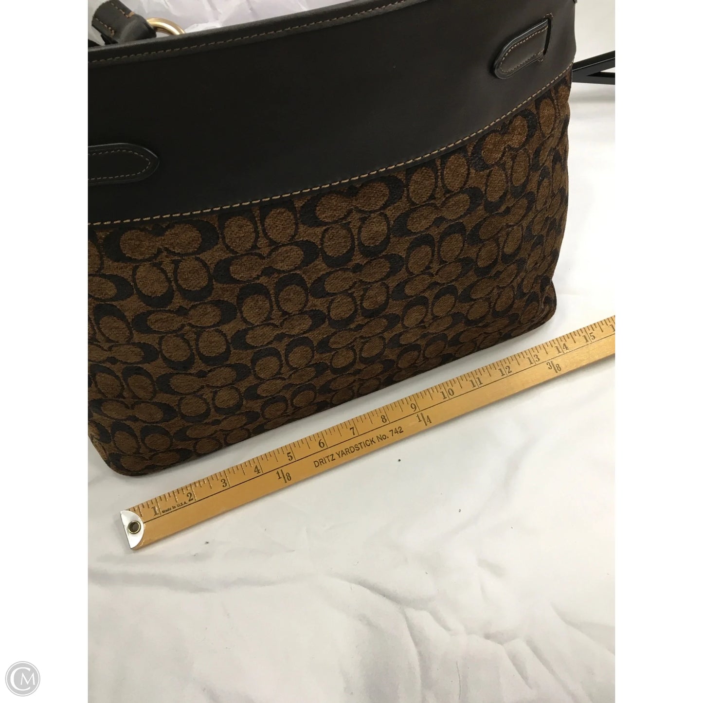 Handbag Designer By Coach, Size: Large