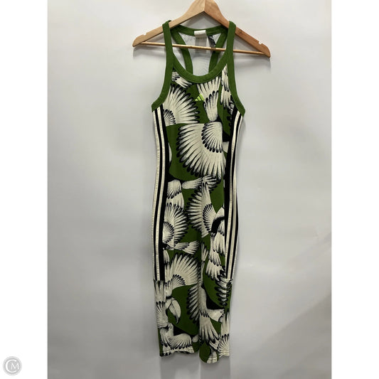 Athletic Dress By Farm Rio In Green & White, Size: S