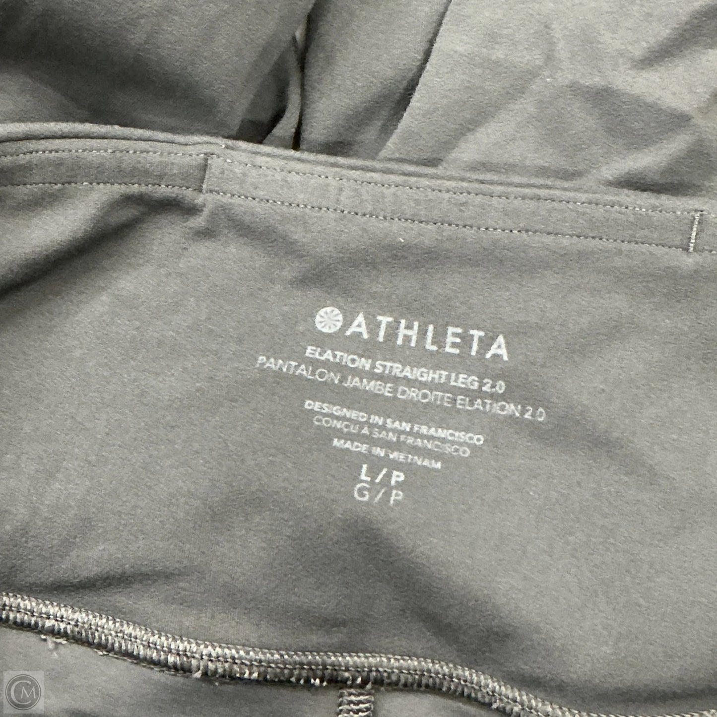 Athletic Pants By Athleta In Grey, Size: L