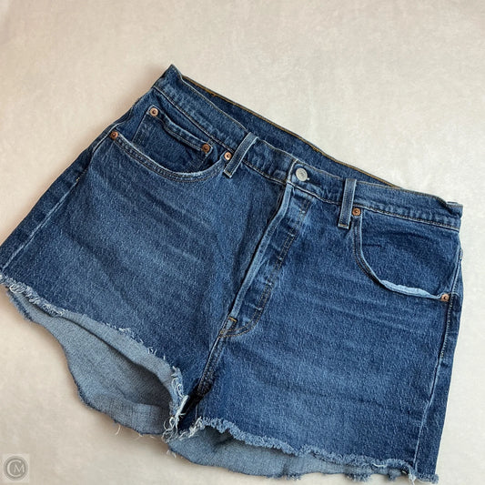Shorts By Levis In Blue Denim, Size: 8