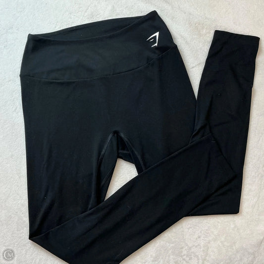 Athletic Leggings By Gym Shark In Black, Size: M