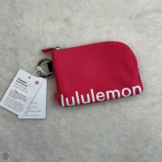 Coin Purse By Lululemon, Size: Small