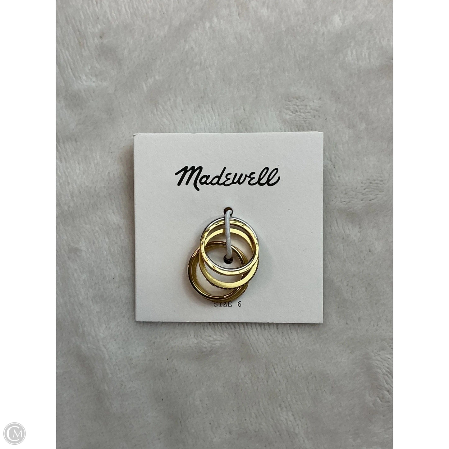 Ring Stackable By Madewell, Size: 05 Piece Set